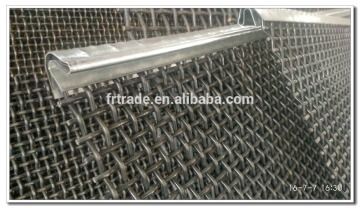 Steel crimped wire mesh
