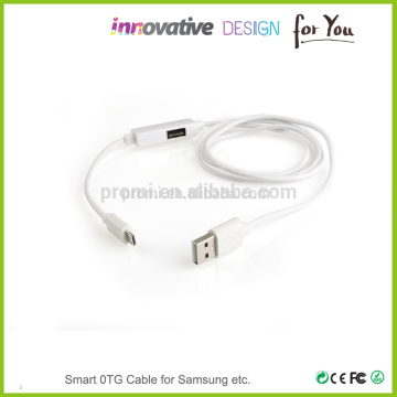 Factory price !!! Absolutely certified products usb 2.0 oem OTG cable for android phone