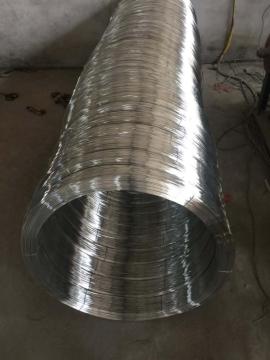 Hot Dipped Arame Liso Para Cerca 1000 Ovalado Galvanized Steel Oval Wire