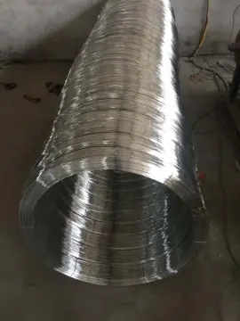 Hot Dipped arame liso para cerca 1000 ovalado Galvanized Steel Oval Wire