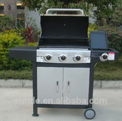 CE Approved 3 Burners the Best Weber Barbecue Gas Grill