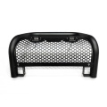 U-shaped honeycomb baffle iron front bumper