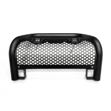 U-shaped honeycomb baffle iron front bumper