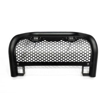 U-shaped honeycomb baffle iron front bumper