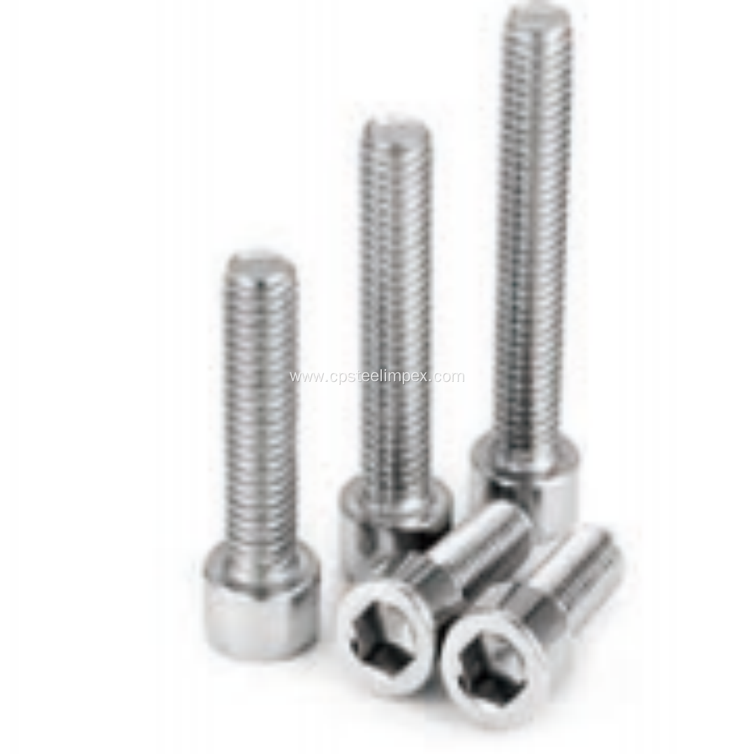 Stainless steel hex socket bolt