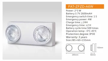 battery back up light fixture