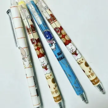 High quality retractable erasable gel ink pen