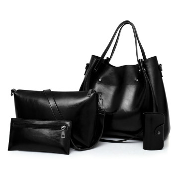 Small handbag side shoulder ladies-bag with metal buckle