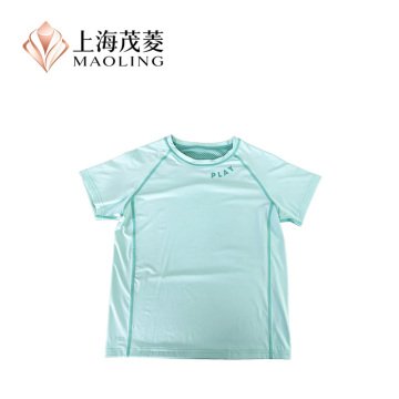 Jersey casual de manga corta para niños