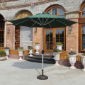 Parapluie de jardin Milan en aluminium brossé, vente en gros