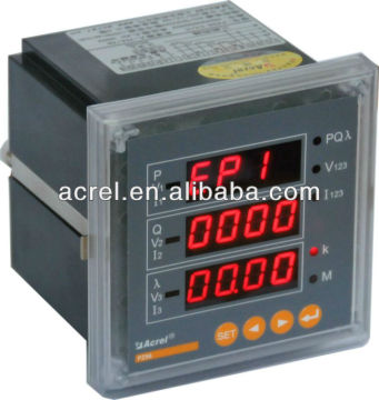 smart 3 phase voltmeter PZ96-AV3