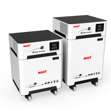 Portable 5KW MUST Energy Storage System with Solar Inverter and 5KWH Lithium Battery: Integrated Home Power Solution