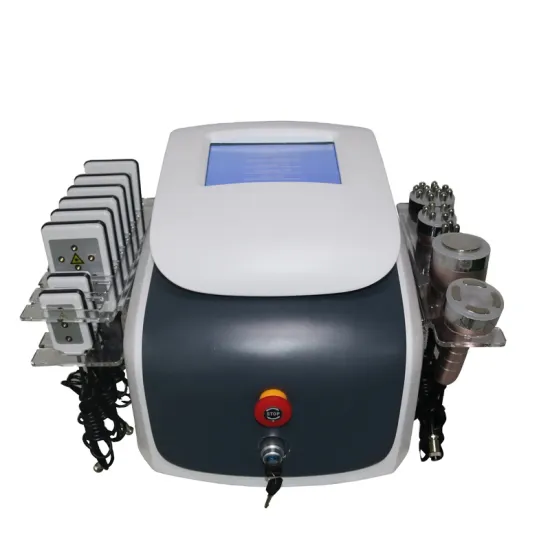 Effective 6 probes Cavitation + Vacuum + RF + laser liposuction equipment
