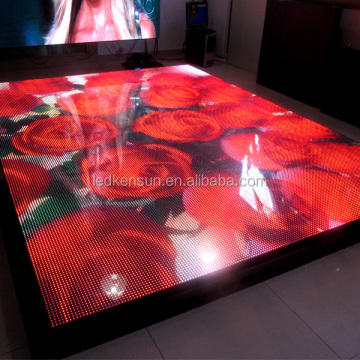 Waterproof Interactive LED Video Dance Floor P10 Starlit Tiles for Disco
