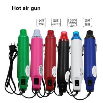 Multi-purpose 300W 110V/220V Mini DIY Heat Air Gun for Crafts & Epoxy Resin Defoaming