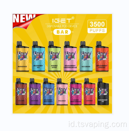 Iget Bar Disposable Vape 3500 Puffs