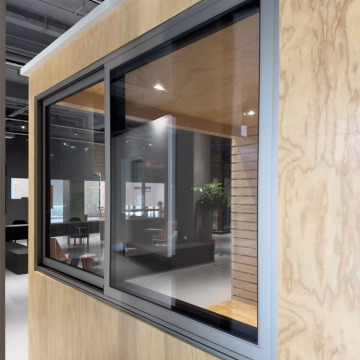 Mintom Double Glazed Low-E Glass Aluminum Sliding Window with Mosquito Screen