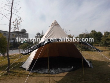 5~8 People Large Bell-shaped Camping Outdoor Waterproof Relief Tents