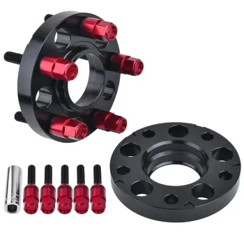 2pcs 15mm Black Hubcentric Car Wheel Spacers Fit E36 E46 E90 E92 E60 318i 323i 325i 328i 330i 335i 525i 545i