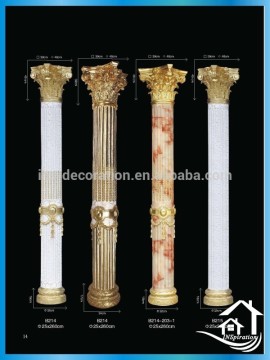 Fiberglass decorative wedding columns