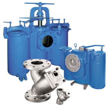Model 50 Plug Type Duplex Basket Strainer