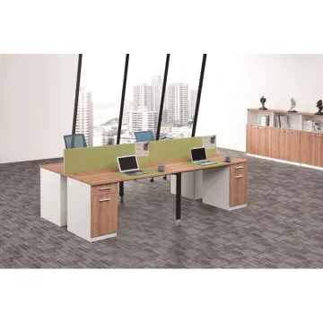 office furniture china wooden office cubicle for 4 person