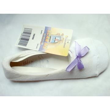 Ladie\'s No Show Socks with Bow