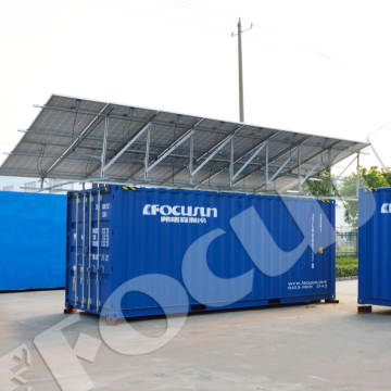 Focuson Solar Powered Containerized Easy Move und Installation Ice Storage