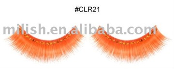 synthetic handmade color false eyelashes extension ME-0027