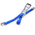 2" 5 Ton 50mm Wholesale ERGO Binding Ratchet Buckle Tie Down Straps Belt With 2 Inch Double J Hooks