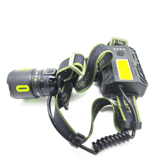Waterproof Rechargeable Aluminum Alloy Headlamp with 90 Degree Adjustment
