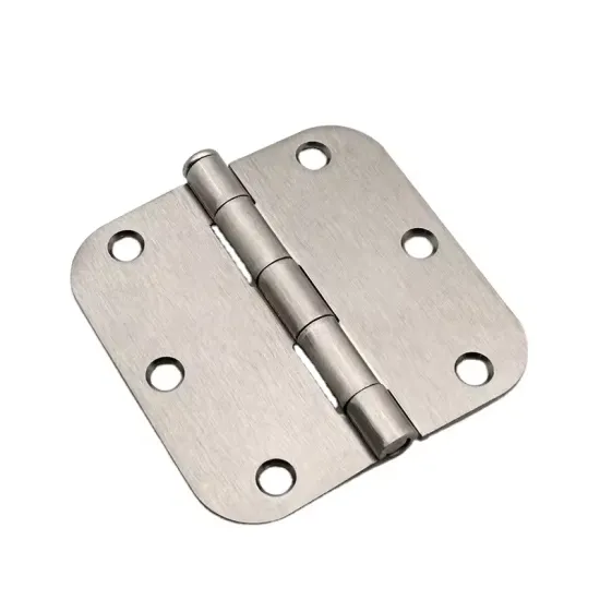 Silver Iron Wooden Box Cabinet Door and Window Folding Hinges