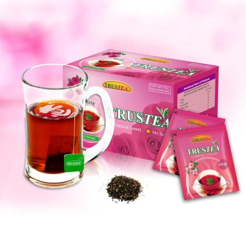 OEM Service for Rose Flavor Herbal Black Tea