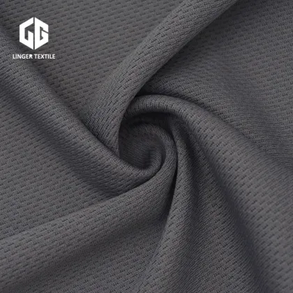 Coolmax 75D Mesh Knitted Fabric For Sportwear