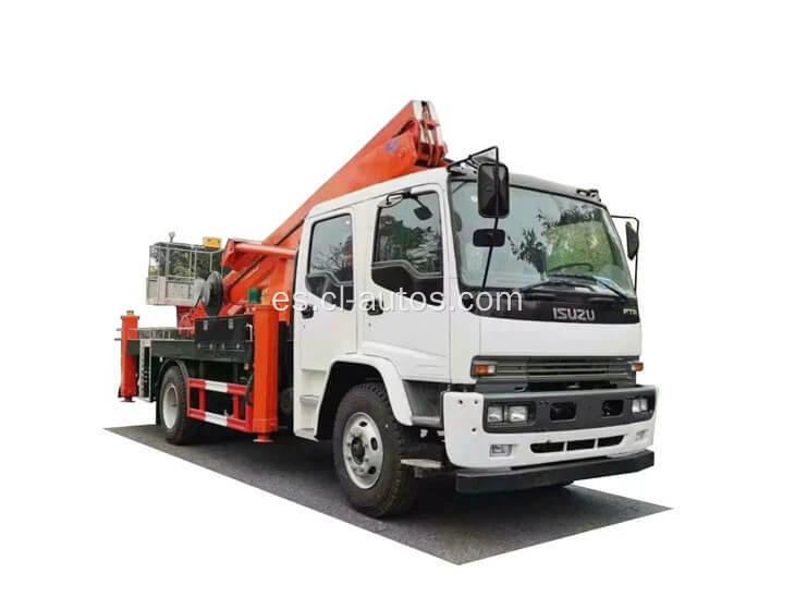 ISUZU FTR 35 metros de camión de cubo aéreo