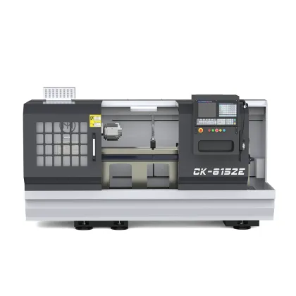 Independent - Spindle Flat Bed CNC Lathe Machine CK6152E