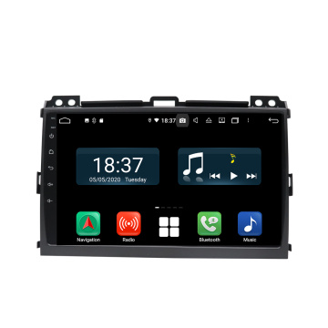 Android 10 car audio video for Prado 2002-2009