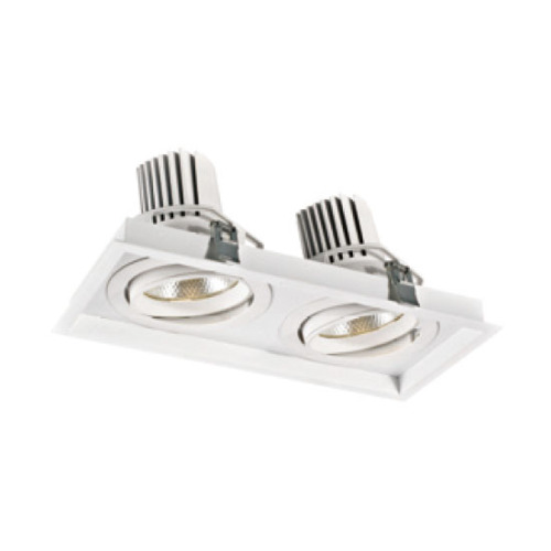 LEDER นวัตกรรมการอนุรักษ์พลังงาน 38W*2 LED Downlight