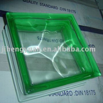 green side glass blocks