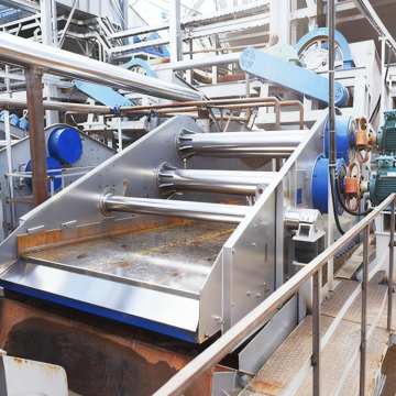 Machine intégrée pour la récupération et la déshydratation du sable fin
