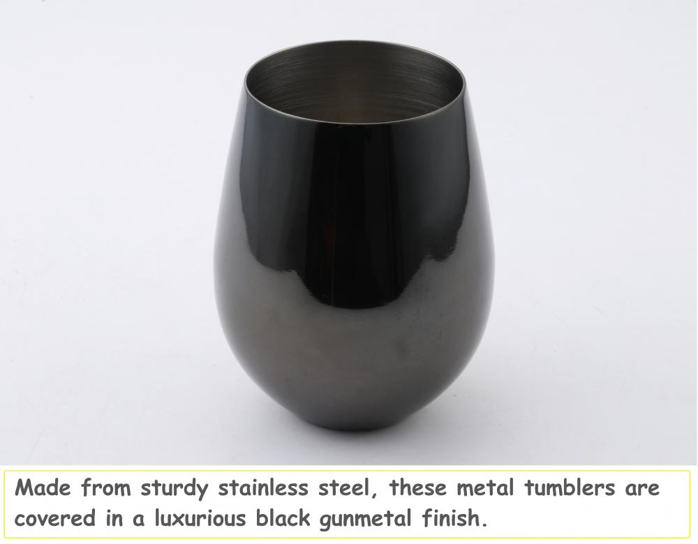 Metal Wine Glass