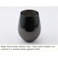 520ml Gunmetal Black Stainless Steel Stemless Wine Glass