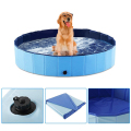 Kolam anjing untuk anjing besar dilipat kiddie kolam renang