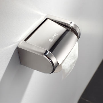 Stainless Steel Wall-Mounted Bathroom Tissue Paper Roll Holder