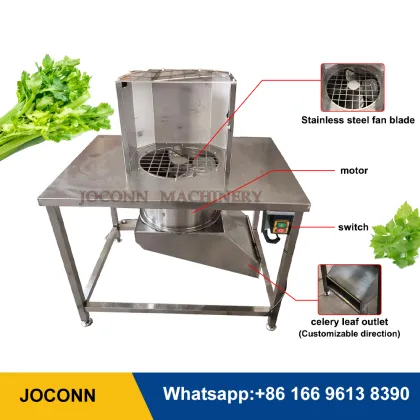 Small Celery Leaf and Stem Separating Machine | Coriander Leaf Picker | Vegetable Leaf Removing Machine