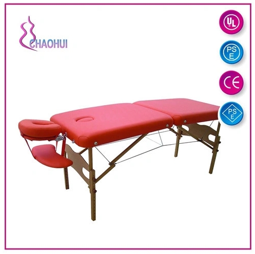 Portable Wooden Massage Table with Adjustable