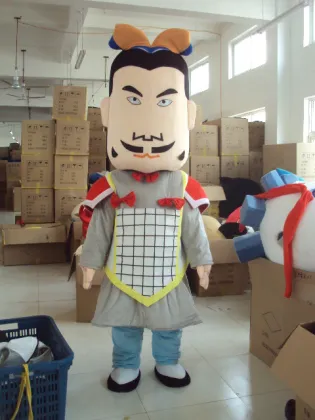 China Terracotta Warriors Stage Performance Clothing