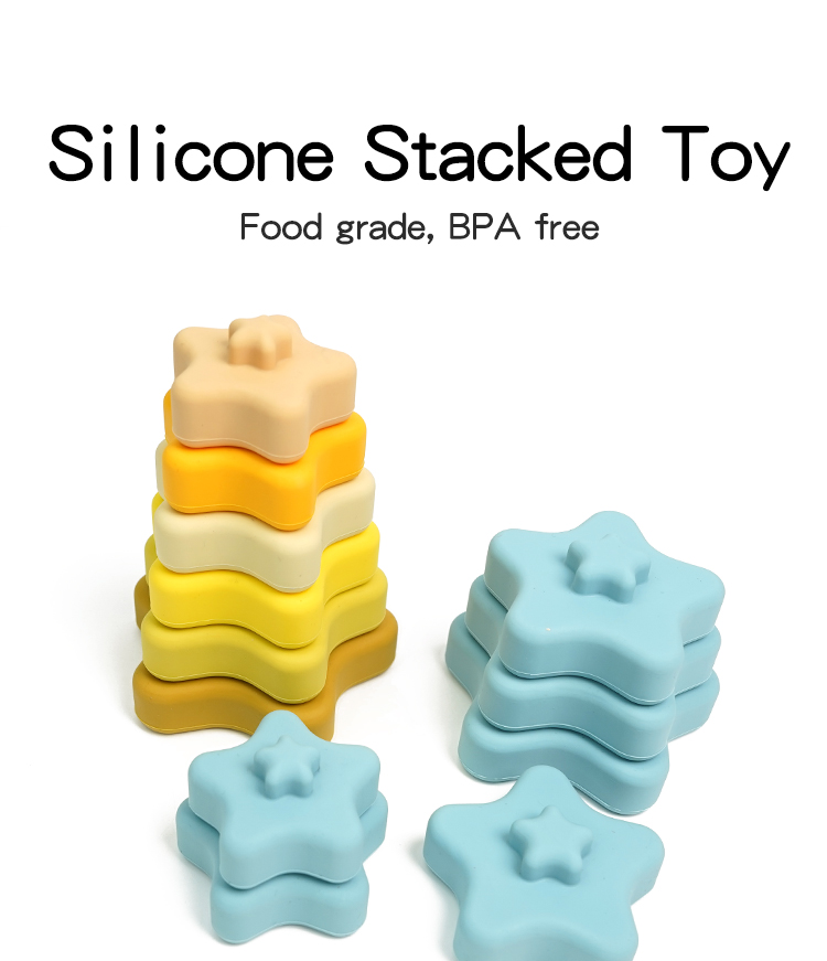 silicone stacking toy MFZ-G018
