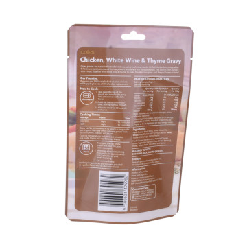 Biologisk nedbrydelig fødevareopbevaring Vakuum Ziplock Emballage Doy Bag
