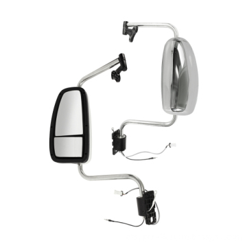 2005-2006 International 9200 Heated Door Mirror Assembly Chrome With Brackets 3533511C95 HC-T-18022-C" could be shortened to: "H